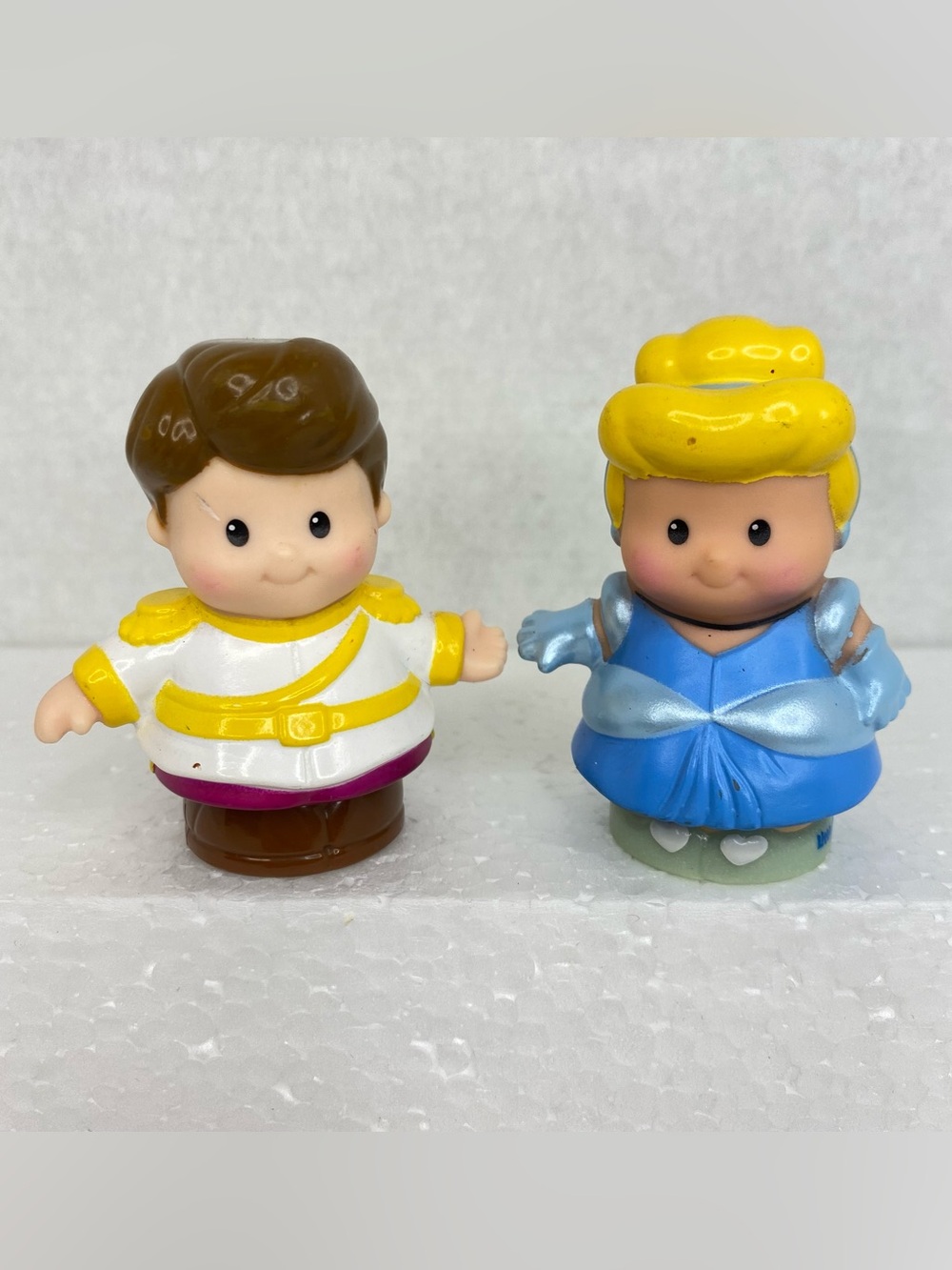 Fisher Price Little People Disney Prince Charming and Cinderella Talkers